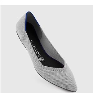 Rothys flax Birdseye the point shoe 8.5